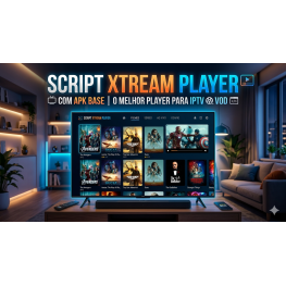 App Script Xtream Player + Base Apk com tutorial